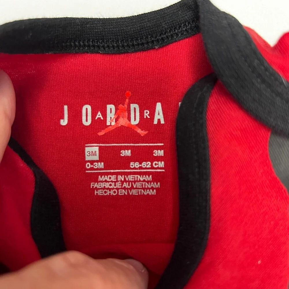 Jordan‎ onesie